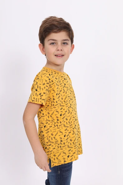 Toontoy Erkek Çocuk Komple Baskılı Tişört - Resim 9