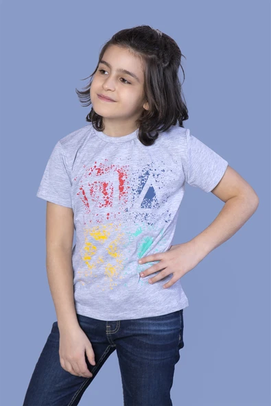 Toontoy Erkek Çocuk Kabartmalı Püskürtme Baskılı Tişört - 4