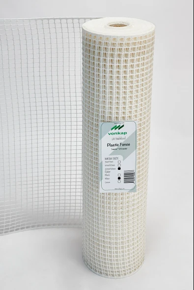 Vonkap Beyaz Balkon Filesi - 1x3 m | 20 mm Gözlü Kedi ve Köpek Koruma Filesi | Evcil Hayvan Güvenlik Filesi ürün görseli 1