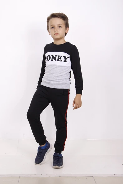 Toontoy Erkek Çocuk Garnili Eşofman Takım