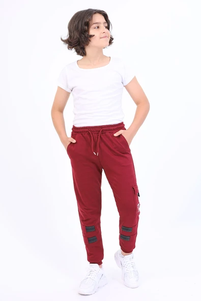 Toontoy Erkek Çocuk Cepli Jogger Eşofman Alt