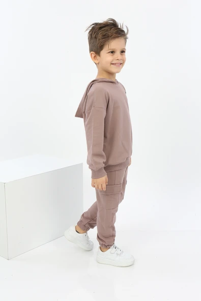 Toontoy Erkek Çocuk ExPloRer Baskılı Eşofman Takım - 11
