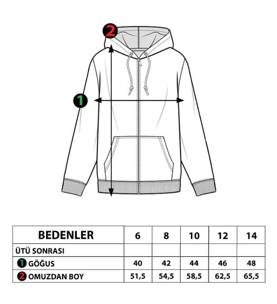 Toontoy Erkek Çocuk Kapüşonlu Baskılı Hırka - 7