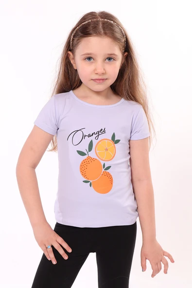 Toontoy Kız Bebek Baskılı Tişört - 8