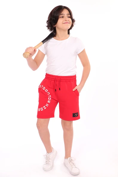 Toontoy Erkek Çocuk Toontoy Kids Baskılı Şort - Resim 11