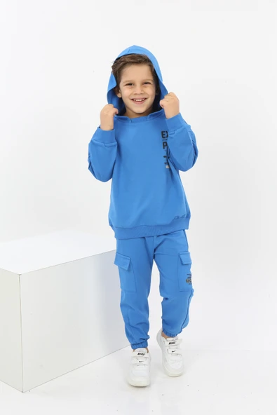 Toontoy Erkek Çocuk ExPloRer Baskılı Eşofman Takım - 3