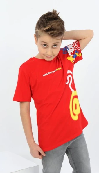 Toontoy Erkek Çocuk Soru İşareti Baskılı Tişört - 2