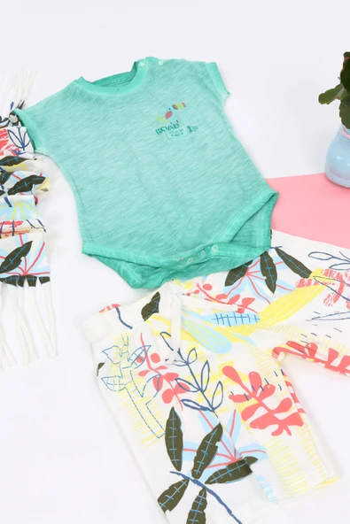 Toontoy Erkek Bebek Üçlü Takım - 3