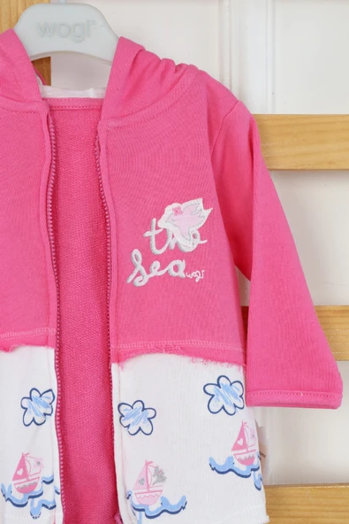 Toontoy Kız Bebek Hırka - 5