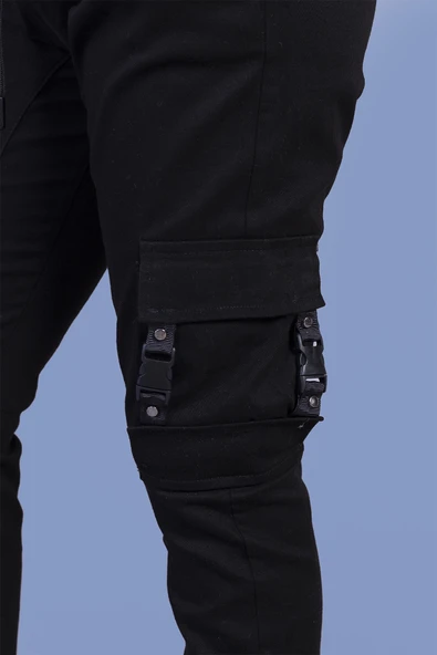 Toontoy Erkek Çocuk Beli Lastikli Kargo Cepli Jogger Pantolon