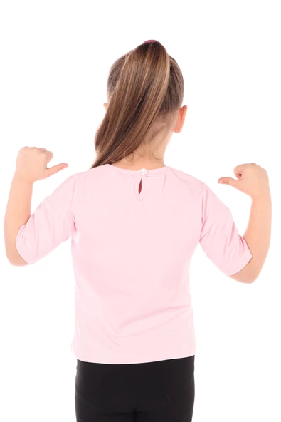 Toontoy Kız Bebek Le Taime Baskılı Tişört - 4