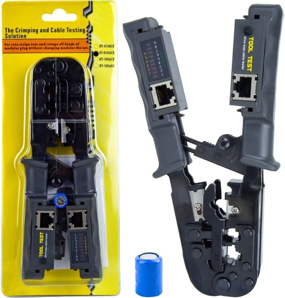 İRONSTAR IRPNS04 HT-N5684CR TESTERLI RJ45 PENSESİ