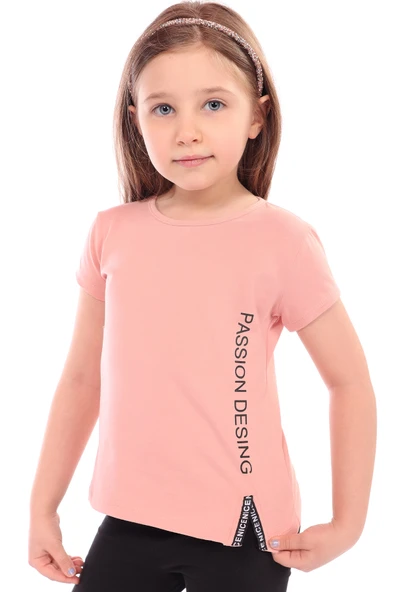 Toontoy Kız Bebek Passion Desing Baskılı Tişört - 2