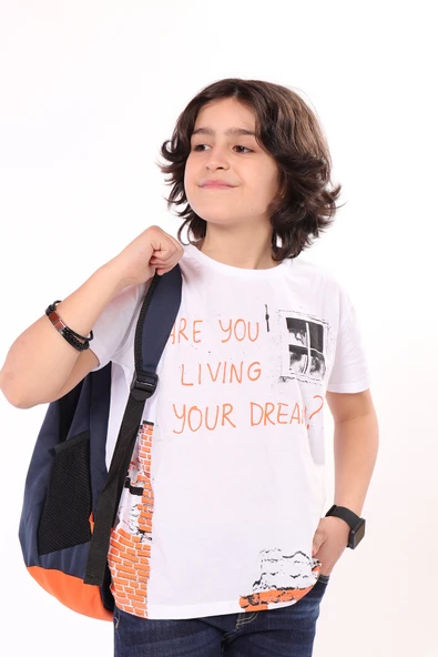 Toontoy Erkek Çocuk Baskılı Tişört - Resim 12