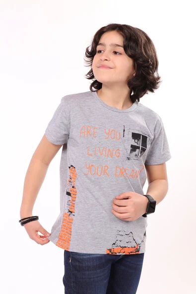 Toontoy Erkek Çocuk Baskılı Tişört ürün görseli 1