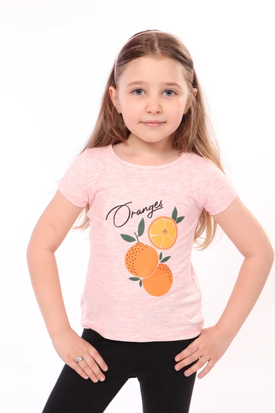 Toontoy Kız Bebek Baskılı Tişört - 10