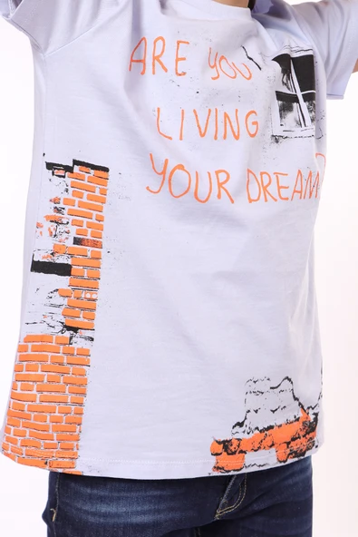 Toontoy Erkek Çocuk Baskılı Tişört - Resim 5