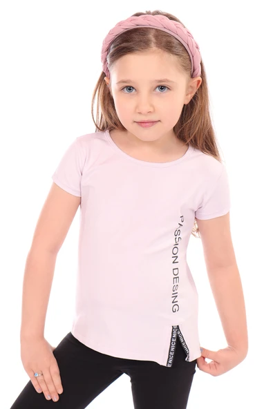 Toontoy Kız Bebek Passion Desing Baskılı Tişört - 4