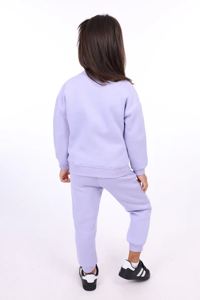 Toontoy Kız Çocuk Nakışlı Eşofman Takım - 10