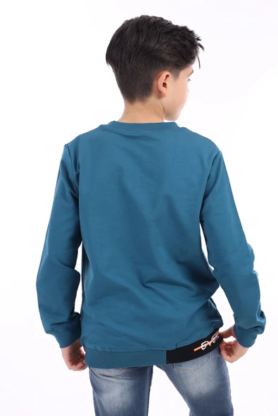 Toontoy Erkek Çocuk Baskılı Sweatshirt - 10