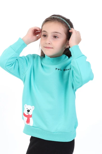 Toontoy Kız Bebek Baskılı Sweatshirt - 8