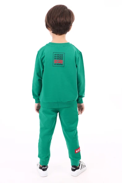 Toontoy Erkek Çocuk Baskılı Eşofman Takım - 9