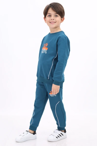Toontoy Erkek Çocuk Baskılı Eşofman Takım - 9