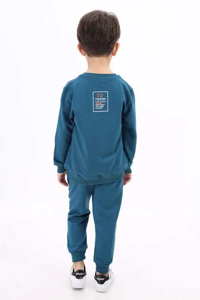 Toontoy Erkek Çocuk Baskılı Eşofman Takım - 8