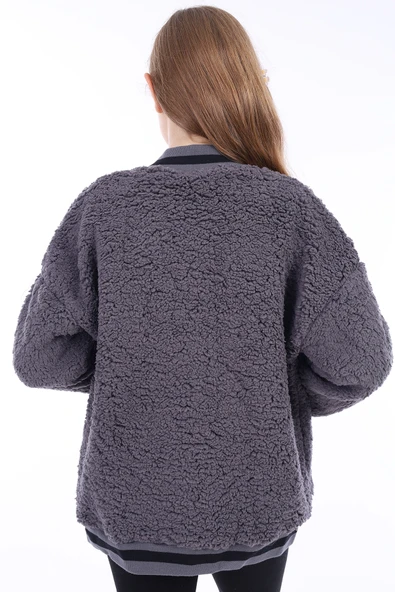 Toontoy Kız Çocuk Nakışlı Hırka - 7