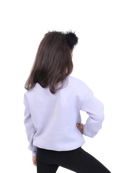 Toontoy Kız Çocuk Baskılı Sweatshirt - 4