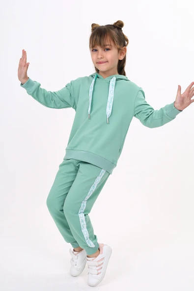 Toontoy Kız Çocuk Eşofman Takım - Resim 11