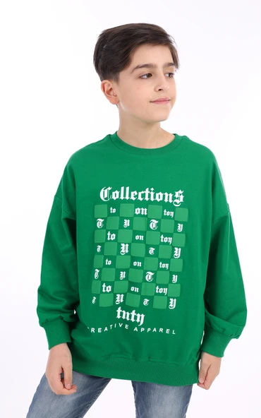 Toontoy Erkek Çocuk Baskılı Sweatshirt - 2