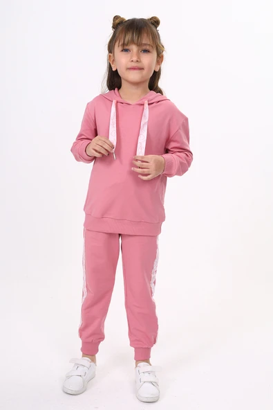 Toontoy Kız Çocuk Eşofman Takım - Resim 2