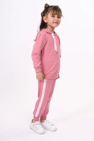 Toontoy Kız Çocuk Eşofman Takım - Resim 4