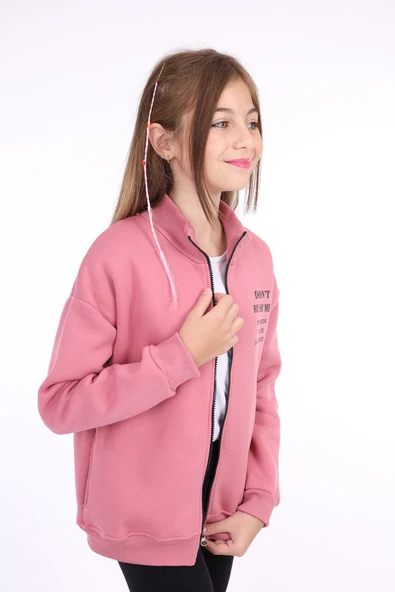 Toontoy Kız Çocuk Baskılı Hırka - 11