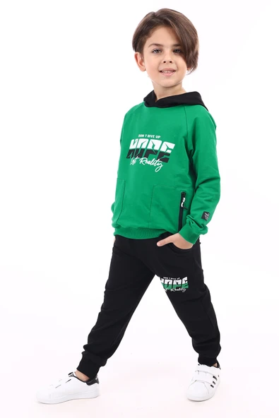 Toontoy Erkek Çocuk Baskılı Eşofman Takım - 10