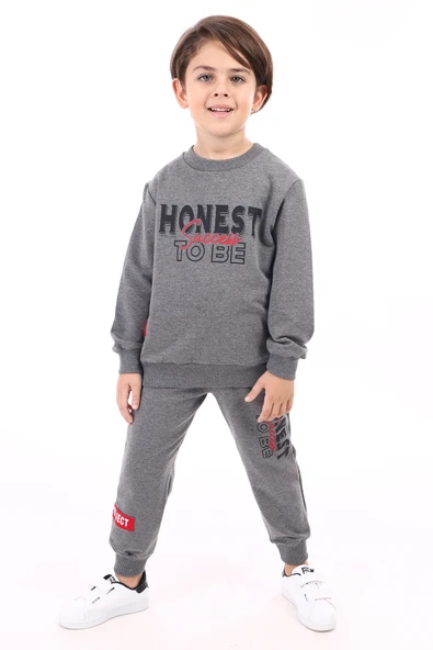 Toontoy Erkek Çocuk Baskılı Eşofman Takım - 3