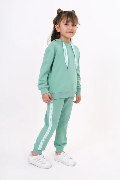 Toontoy Kız Çocuk Eşofman Takım - Resim 9