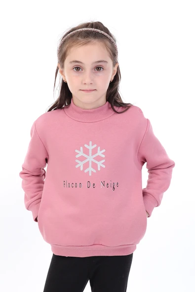 Toontoy Kız Bebek Baskılı Sweatshirt - 4
