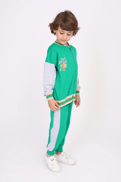 Toontoy Erkek Çocuk Baskılı Eşofman Takım - Resim 4