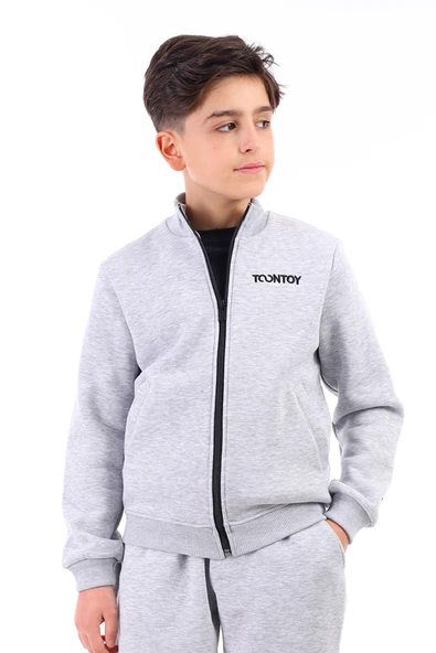 Toontoy Erkek Çocuk Nakışlı Hırka - 7