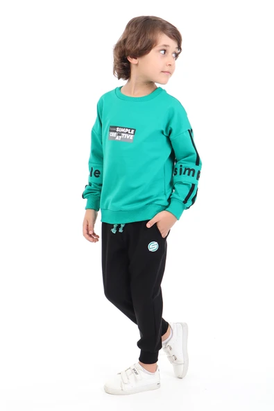 Toontoy Erkek Çocuk Baskılı Eşofman Takım - 10