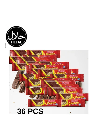 Ülker çiklatalı gofret 36 tane