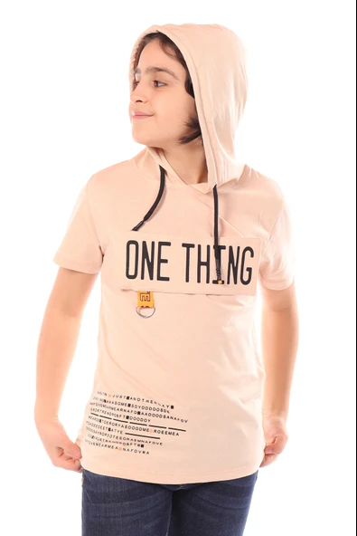 Toontoy Erkek Çocuk  One Thıng Baskılı Tişört - Resim 8