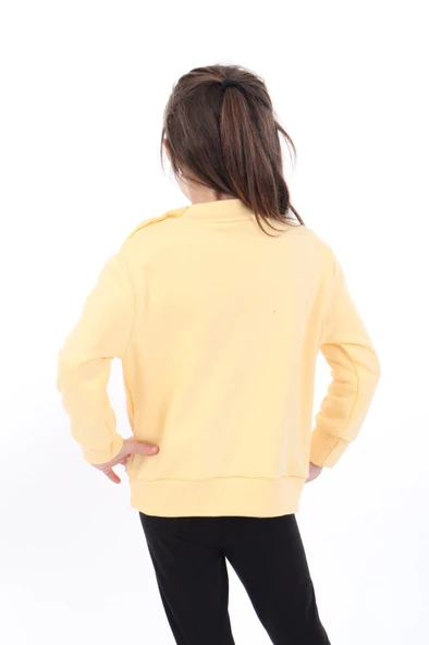 Toontoy Kız Bebek Baskılı Sweatshirt - 5