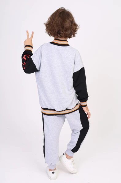 Toontoy Erkek Çocuk Baskılı Eşofman Takım - Resim 6