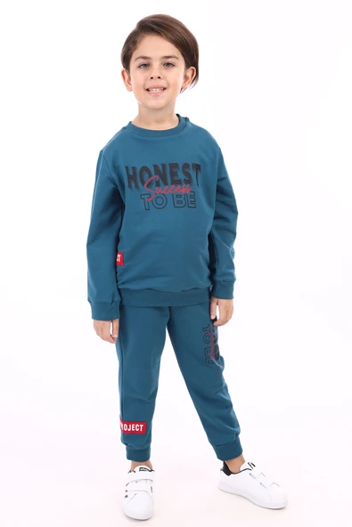 Toontoy Erkek Çocuk Baskılı Eşofman Takım
