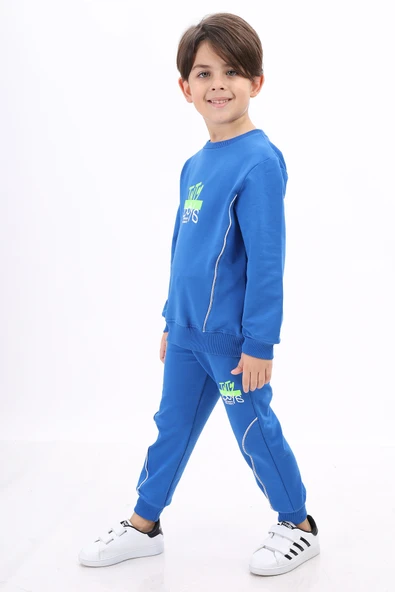 Toontoy Erkek Çocuk Baskılı Eşofman Takım - 5