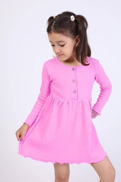 Toontoy Kız Bebek Elbise - 3