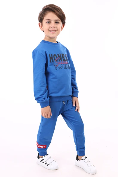 Toontoy Erkek Çocuk Baskılı Eşofman Takım - 4